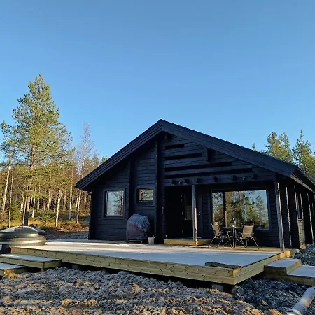 Hietavilla Plaek- Hot Tube - Sauna - Fireplace - 11kw Ev-refuel - Landscape View - Silence - Free Wifi Ruka