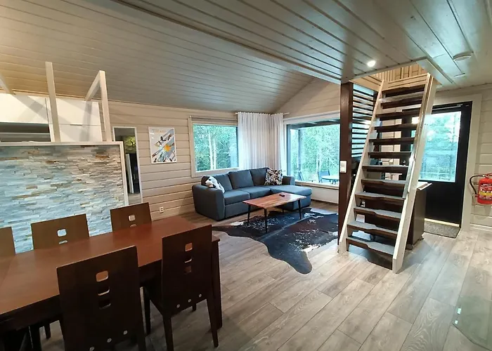 Hietavilla Plaek- Hot Tube - Sauna - Fireplace - 11kw Ev-refuel - Landscape View - Silence - Free Wifi Villa Ruka