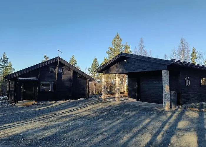 Hietavilla Plaek- Hot Tube - Sauna - Fireplace - 11kw Ev-refuel - Landscape View - Silence - Free Wifi * Ruka